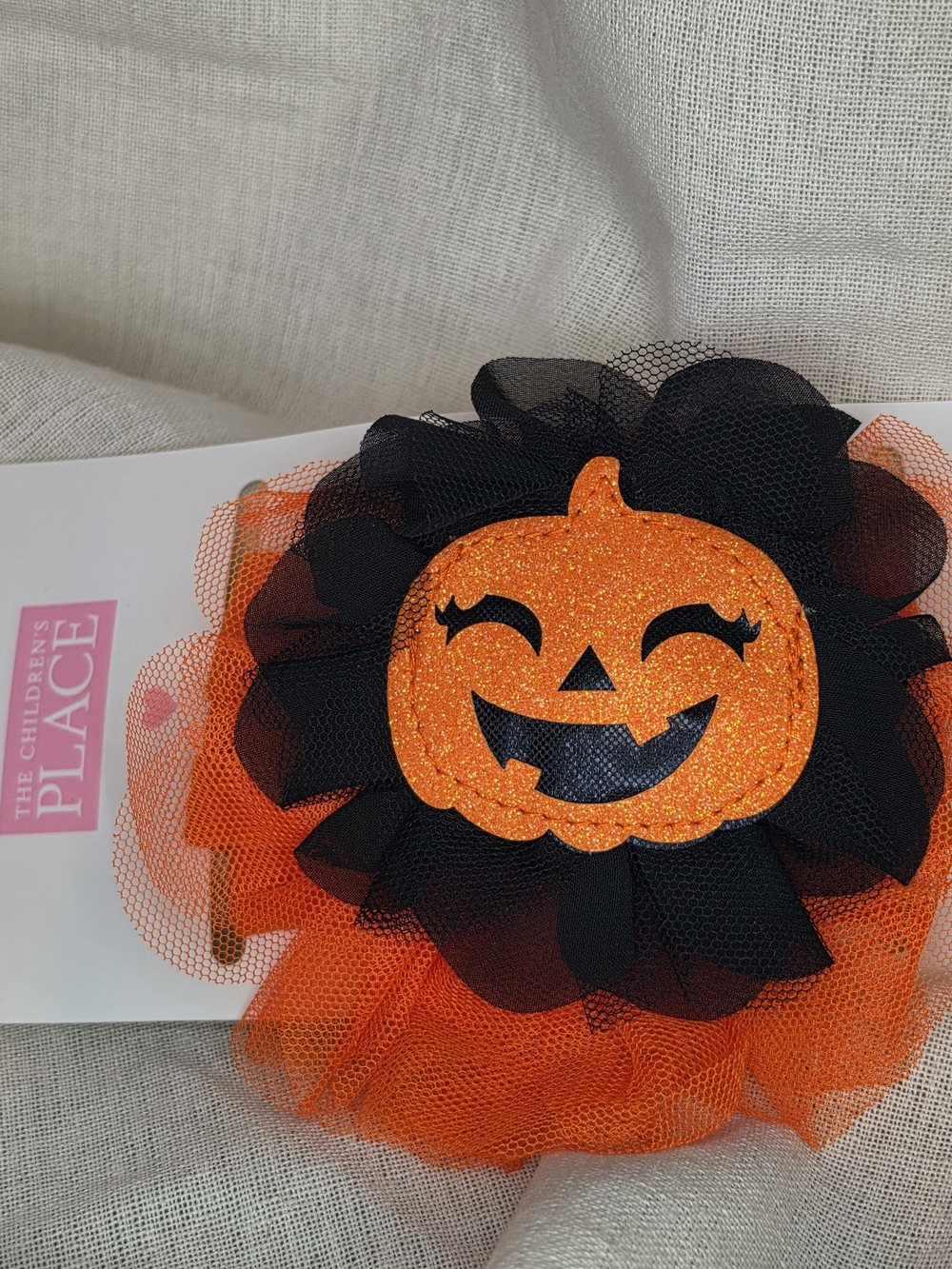 The Children’s Place Halloween Pumpkin Headband NWT